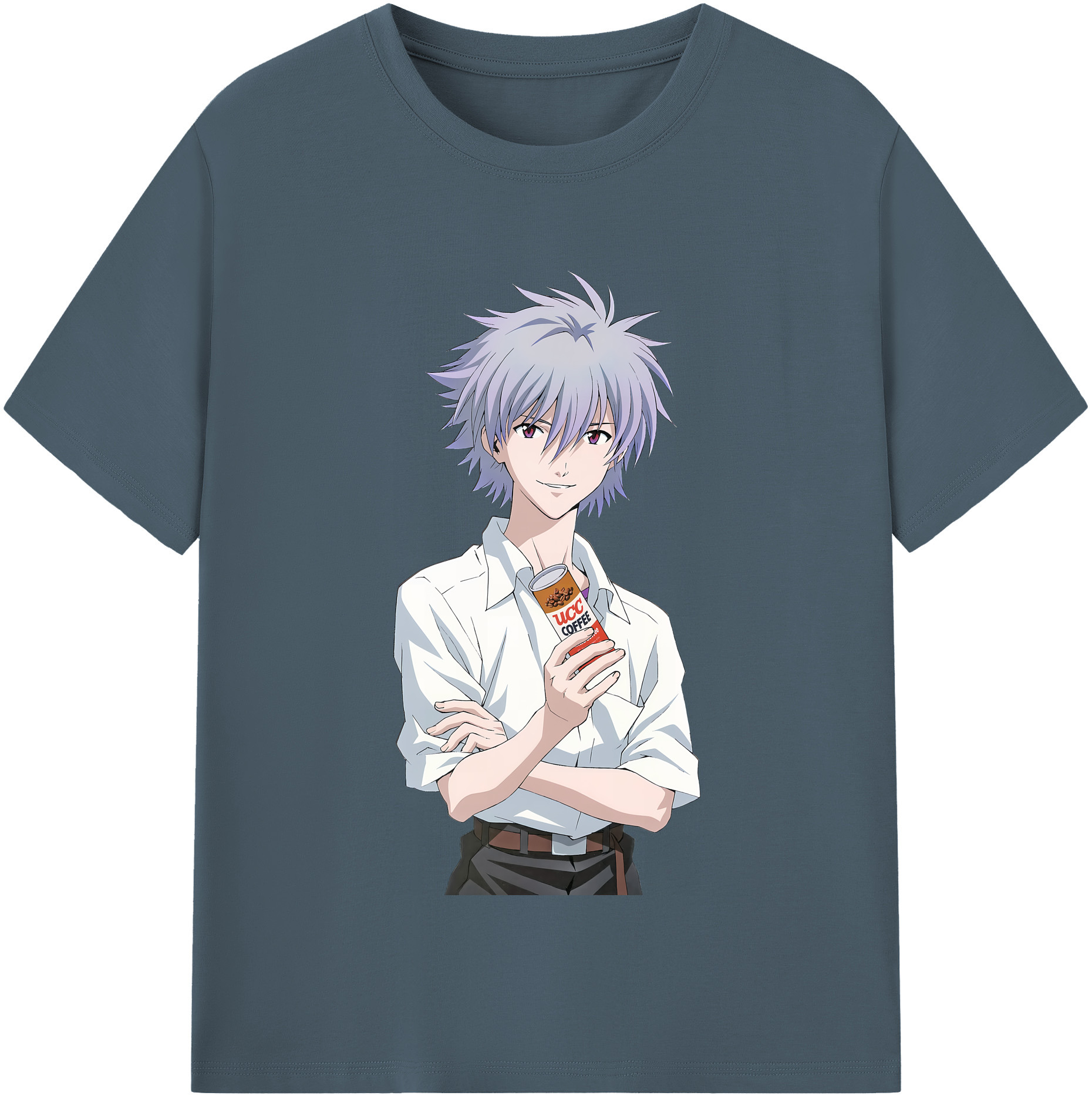 （画像用） EVA 新世紀エヴァンゲリオン 綿100％半袖Tシャツ（フロントプリント）